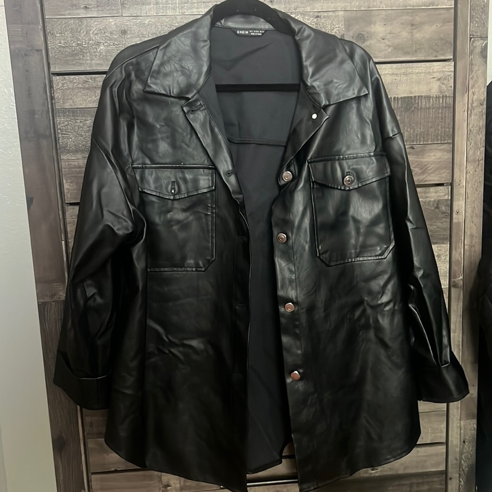 Leather jacket